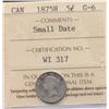 Image 1 : 1875 H Five Cent