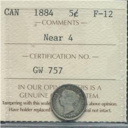 1884 Five Cent