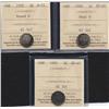 Image 1 : Lot of Three Five Cents