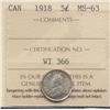 Image 1 : 1918 Five Cent