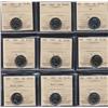 Image 2 : Lot of Fifteen Five Cents