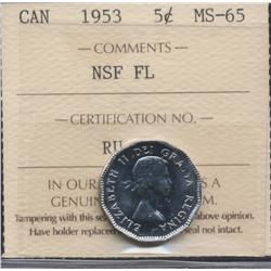 1953 Five Cent