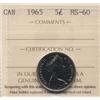 Image 2 : Lot of Two 1965 Five Cents