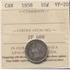 Image 1 : 1858 Ten Cent