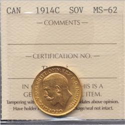 1914 C Canadian Sovereign