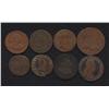 Image 1 : Lot of 8 France and French States Coins