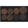 Image 2 : Lot of 8 France and French States Coins