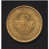 Image 2 : 1878 Finland 20 Markkaa Gold Coin 
