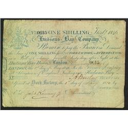 Hudson Bay Company Scrip (York Factory)