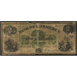 1867 Canadian Bank of Commerce $2