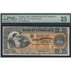 Image 1 : 1901 Canadian Bank of Commerce $5