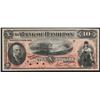 Image 1 : 1892 Bank of Hamilton $10 Specimen