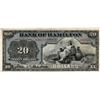 Image 1 : 1914 Bank of Hamilton $20