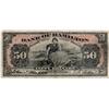 Image 1 : 1914 Bank of Hamilton $50