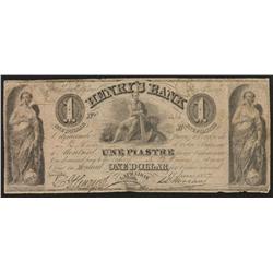 1837 Henry's Bank $1