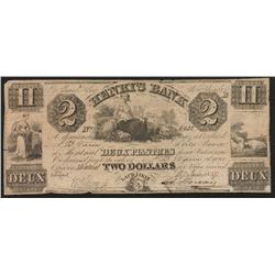 1837 Henry's Bank $2