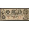Image 1 : 1858 International Bank of Canada $2