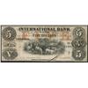 Image 1 : 1858 International Bank of Canada $5