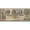 Image 1 : 1858 International Bank of Canada $2