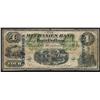 Image 1 : 1872 Mechanics Bank $4 With Beauharnois O/P