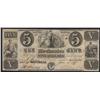 Image 1 : 1837 Mechanics Bank $5