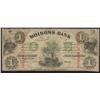 Image 1 : 1855 Molsons Bank $1 Five Shillings