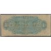 Image 2 : 1855 Molsons Bank $1 Five Shillings