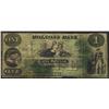 Image 1 : 1857 Molsons Bank $1