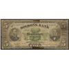 Image 1 : 1880 Molsons Bank $5