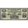 Image 1 : 1901 Molsons Bank $10