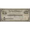 Image 1 : 1858 Bank of Montreal $5, Counterfeit