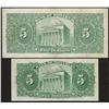Image 2 : 1931 & 1938 Bank of Montreal $5 Lot of Two Notes