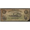 Image 1 : 1885 Peoples Bank of New Brunswick $1