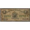 Image 1 : 1877 Bank of Prince Edward Island $1 