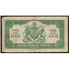Image 2 : 1938 Royal Bank $5 St. Kitts Issue