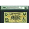 Image 1 : 1935 Bank of Toronto $5 Radar Note