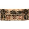 Image 1 : 1858 Bank of Toronto $1
