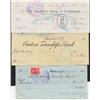 Image 1 : Lot of Five Chartered Bank Cheques