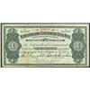 Image 1 : 1905 Newfoundland One Dollar Cash Note
