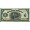 Image 1 : 1920 Government of Newfoundland Two Dollar Cash Note