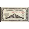 Image 1 : 1936 Alberta $1 Prosperity Certificate