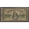 Image 1 : 1870 Dominion of Canada 25 Cents Shinplaster