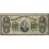 Image 1 : 1878 Dominion of Canada $2 Payable at Halifax 