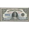 Image 1 : 1924 Dominion of Canada $5