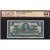 Image 1 : 1937 Bank of Canada $1