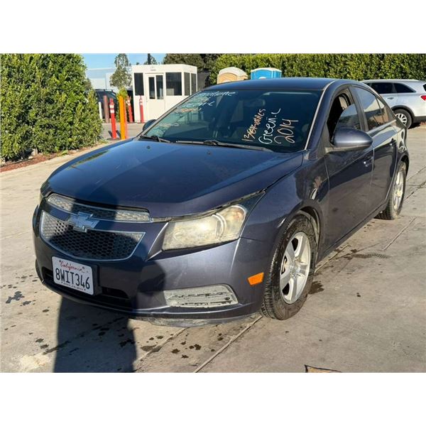 CHEV CRUZE 2014 SALV T/DONATION