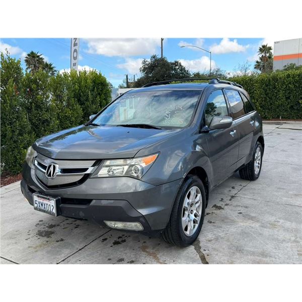 ACUR MDX 2007 APP/DUP-T-DON