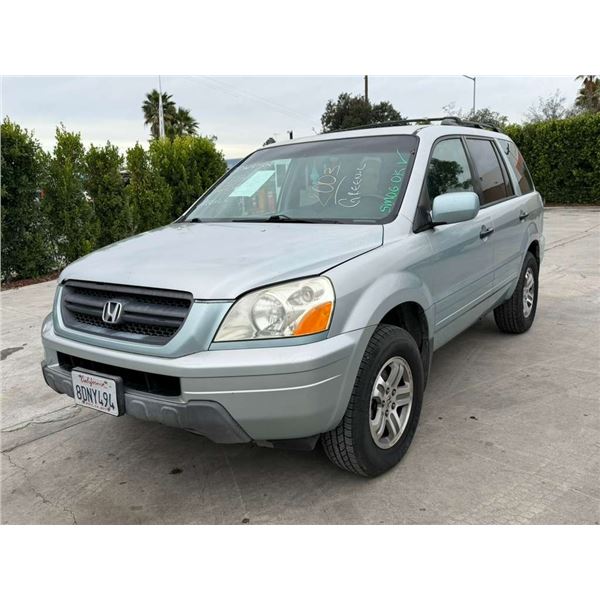 HOND PILOT 2003 APP-DUP-SALV-T-DON SMOG