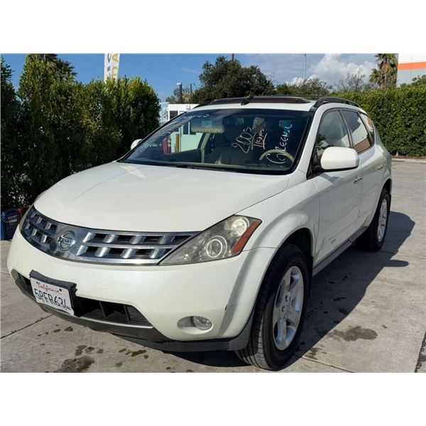 NISS MURANO 2005 T-DONATION