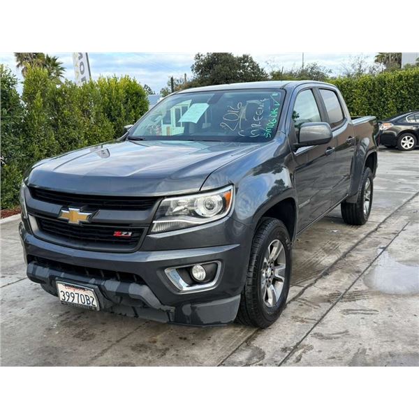 CHEV COLORADO 2016 T-SMOG -2 DAYS